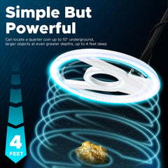 hazlewolke coil submerged in shallow water demonstrating IP68 waterproof capability