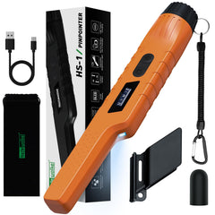 hazlewolke front view showing waterproof housing and ergonomic grip benefit: durable handling