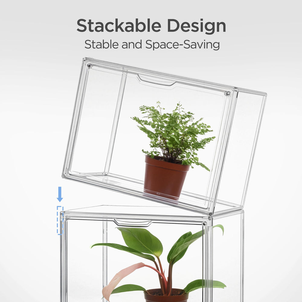 HBlife size comparison with hand showing compact footprint and portability