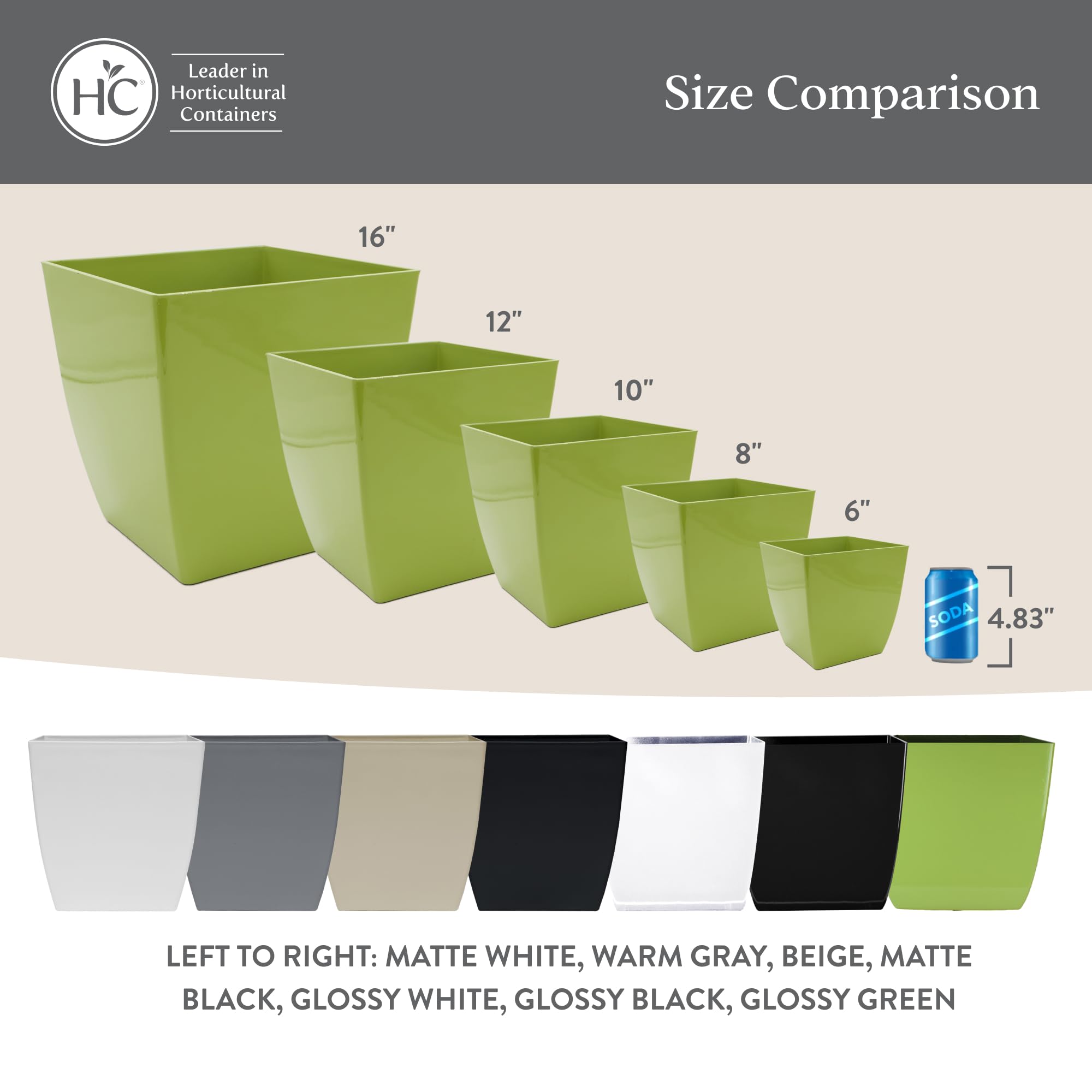 The HC Companies Aria next to hand for scale showing lightweight portability and size
