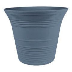 The HC Companies Sedona front view in slate blue shows elegant shape and benefit of visual appeal
