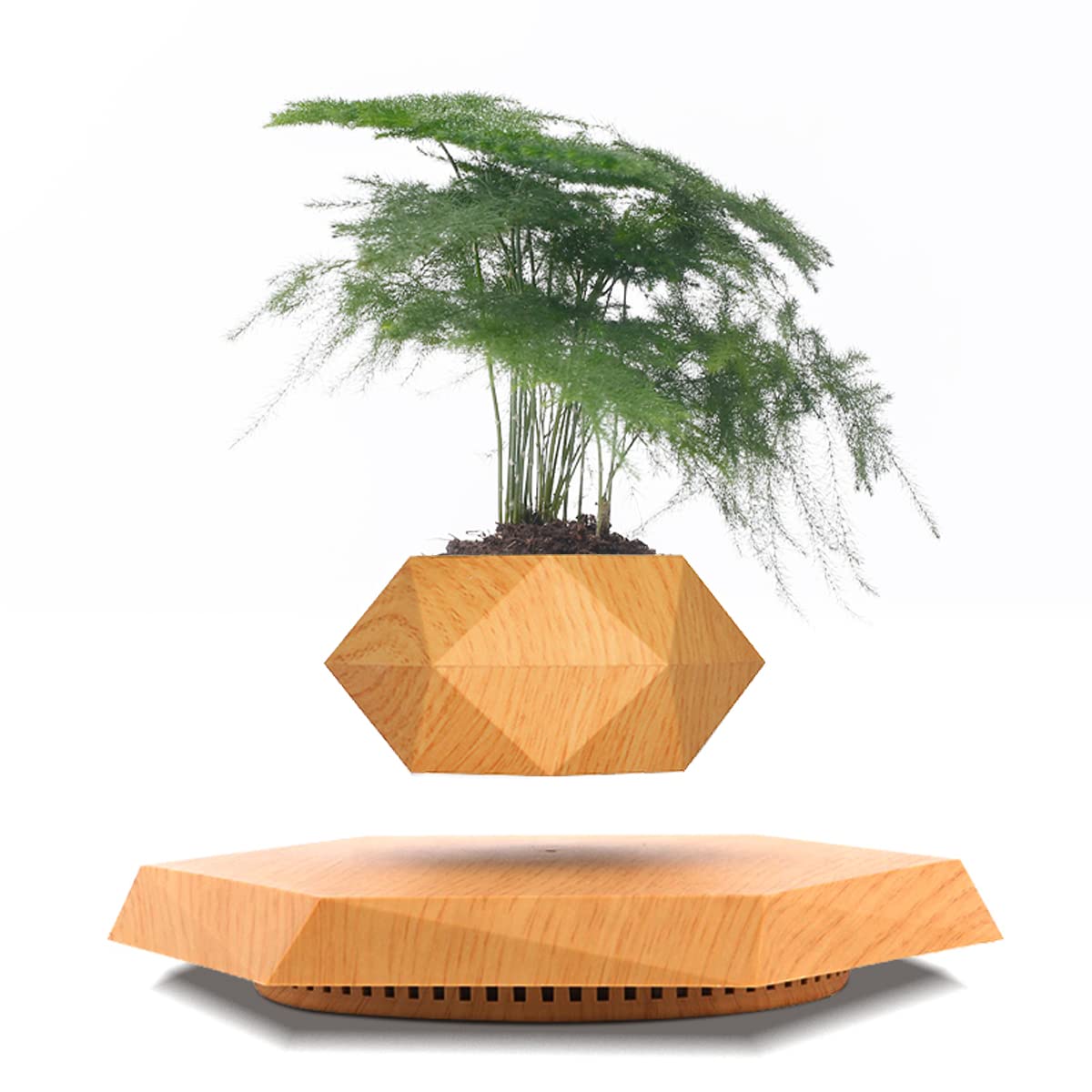 HCNT levitating pot gift packaging ready to present as a unique present