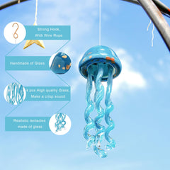 H&D HYALINE & DORA detailed tentacles and drilled center for sturdy attachment benefit