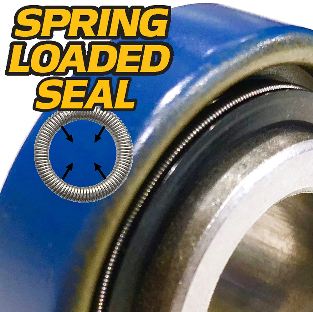 HD Switch 304 stainless steel axle close-up displaying corrosion resistance advantage