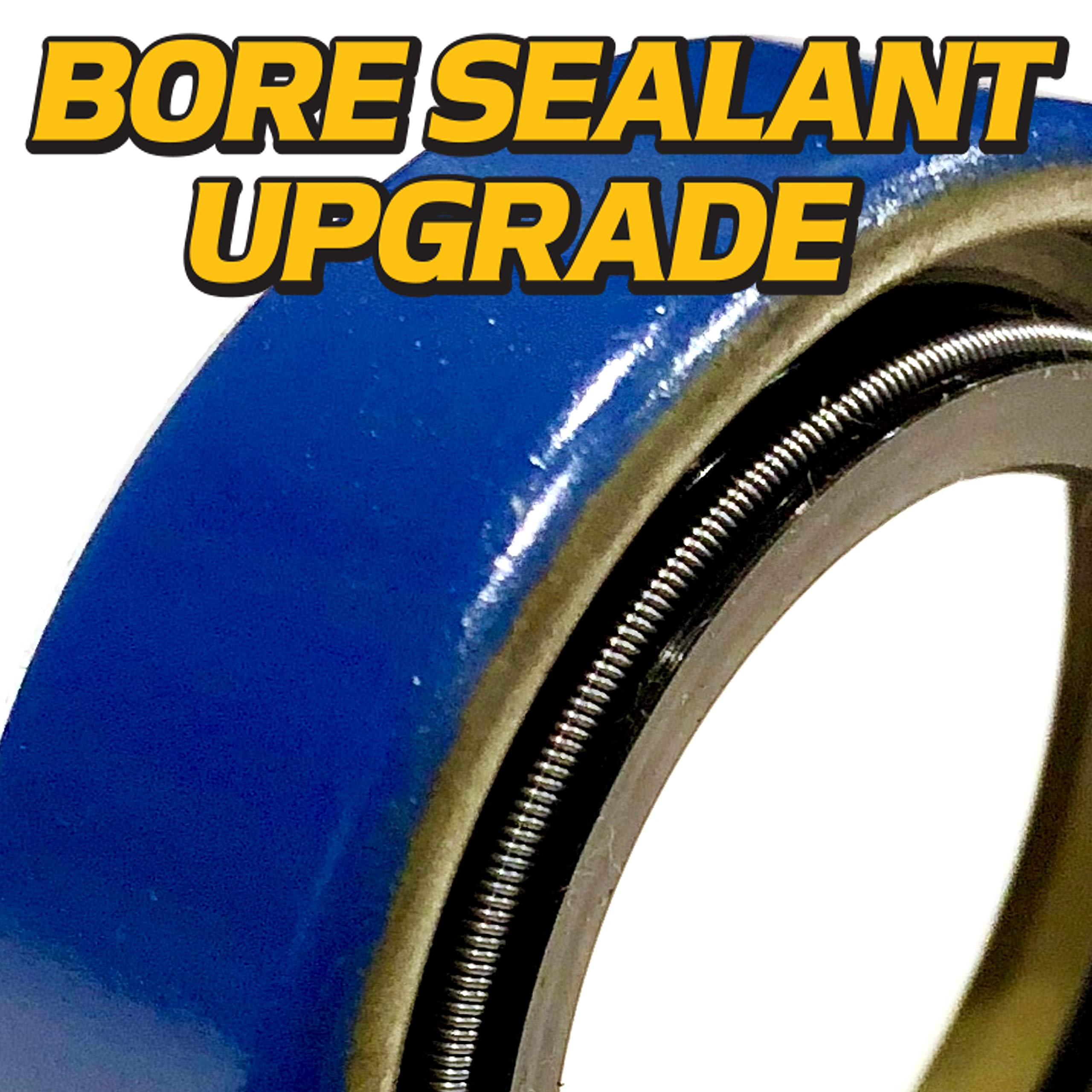 HD Switch bearing seal detail highlighting spring-loaded seal that keeps out contaminants