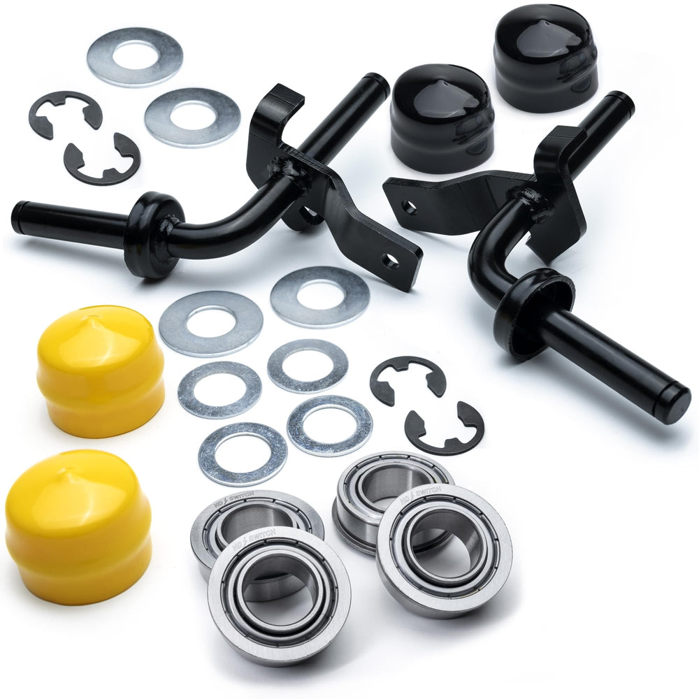 HD Switch front packaging showing weldments and parts for quick identification and fit