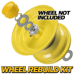 HD Switch premium hub cap with hardware ready to reduce contamination and leaks