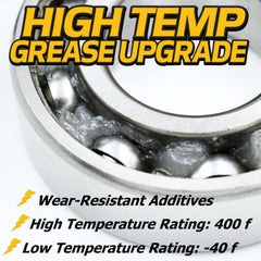 HD Switch bearing installed on a spindle demonstrating smooth rotation and reduced downtime