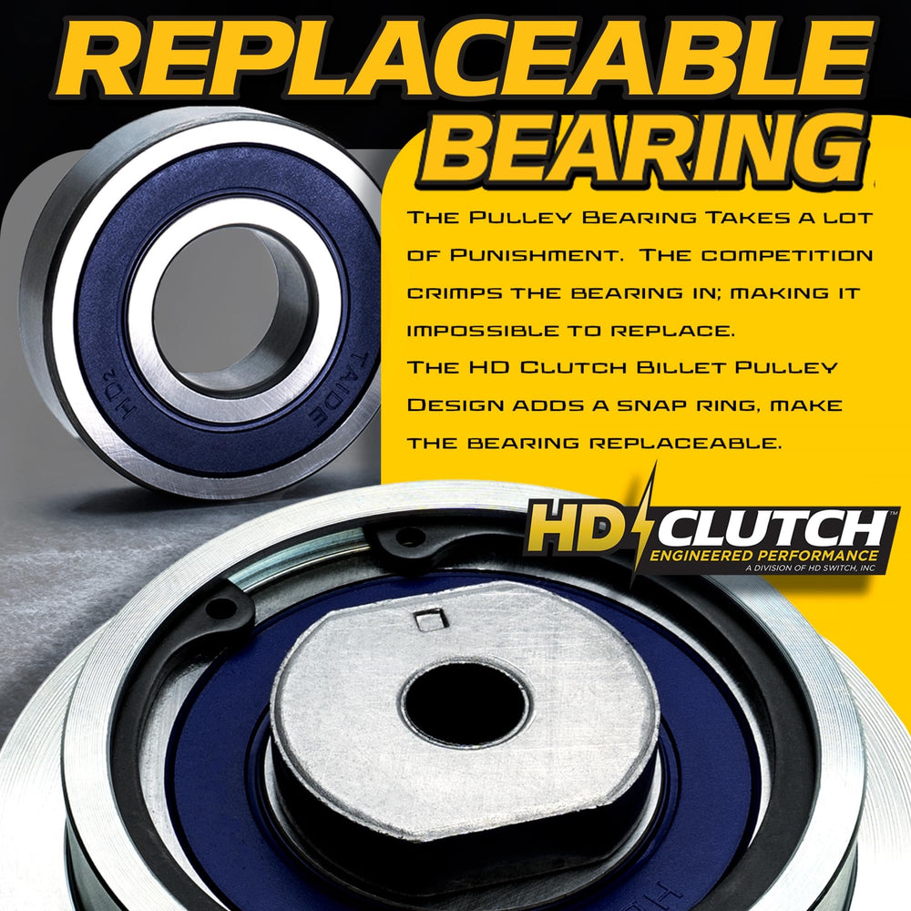 HD Switch clutch next to hand for scale conveying compact durability