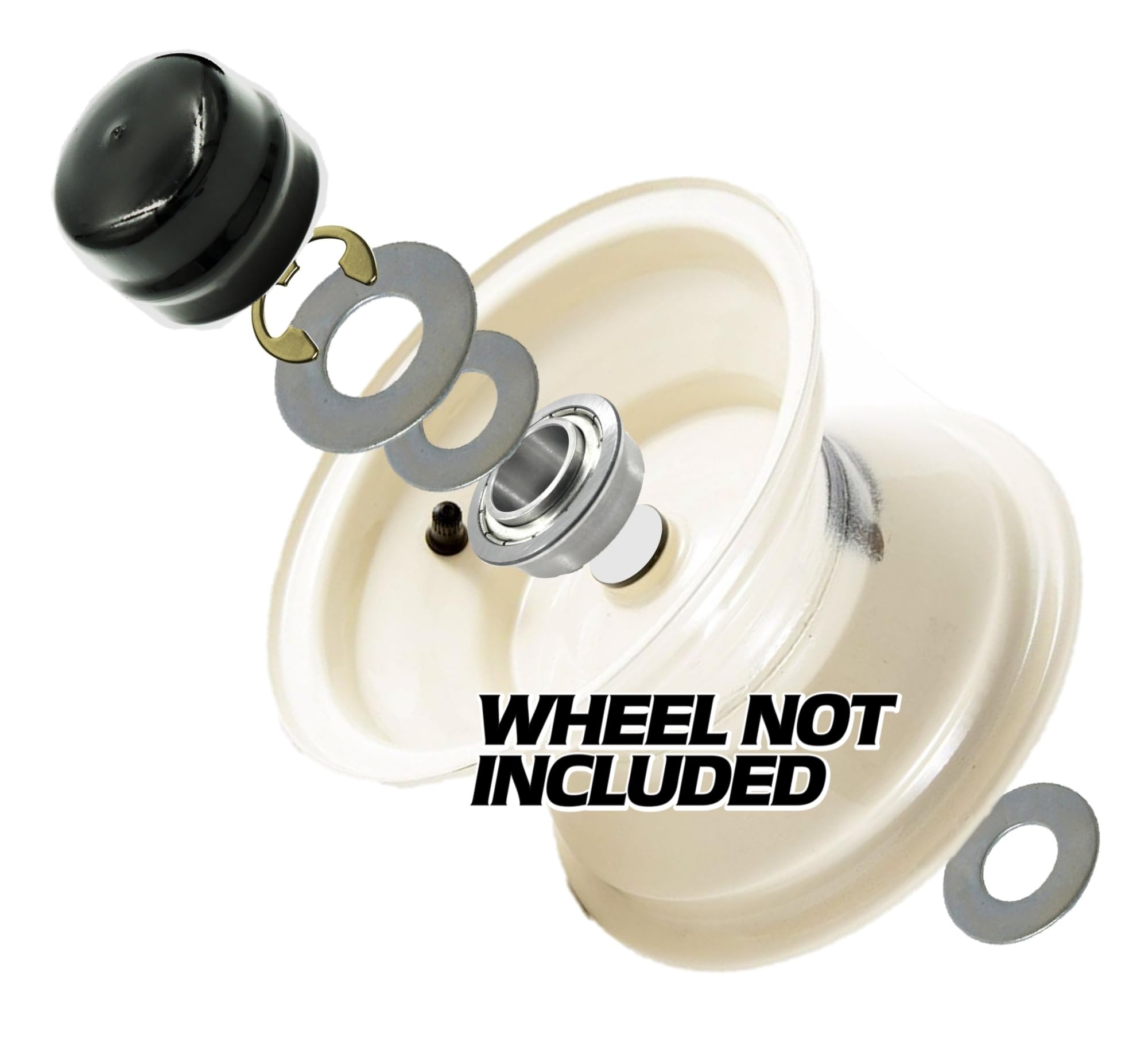 HD Switch steel trash seal detail resisting dirt and moisture to protect bearings