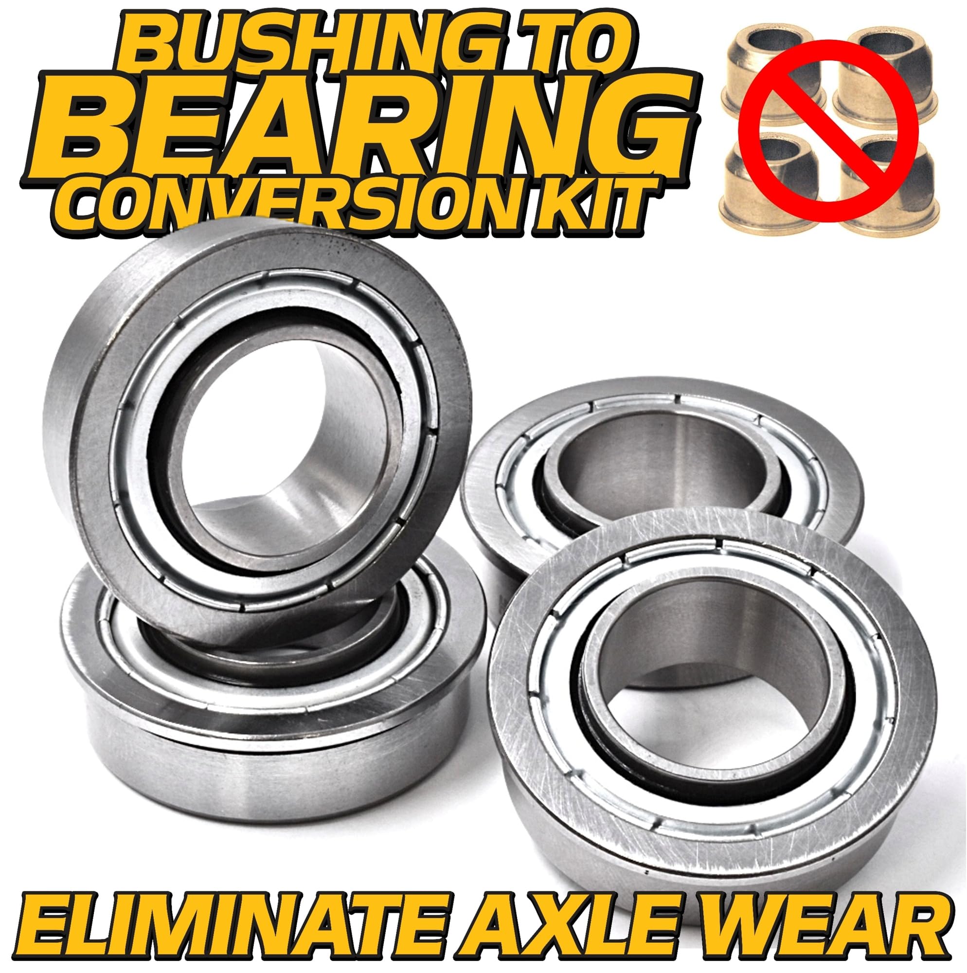 Close-up of HD Switch sealed precision bearing, highlighting smooth rotation benefit