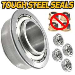 HD Switch sealed bearing detail highlighting dust guard and longevity