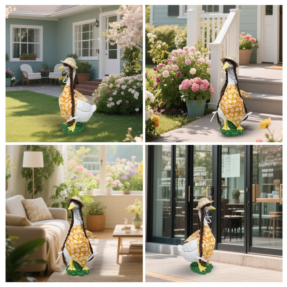 HDOOMN displayed on a porch adding curb appeal and friendly character