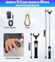 hdroor retracted on belt highlighting compact carry and hands-free benefit