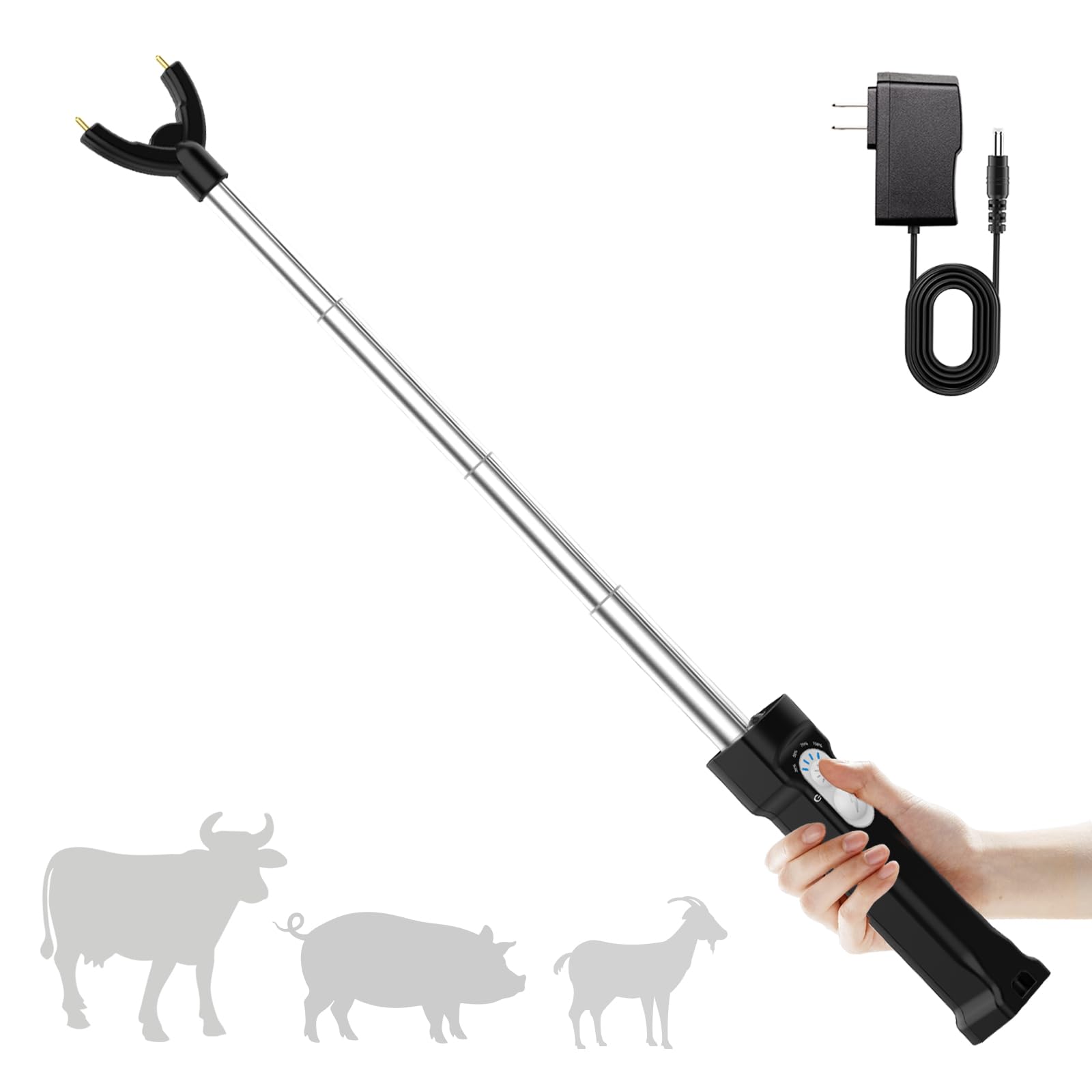 hdroor front view of product showing compact design and portability benefit
