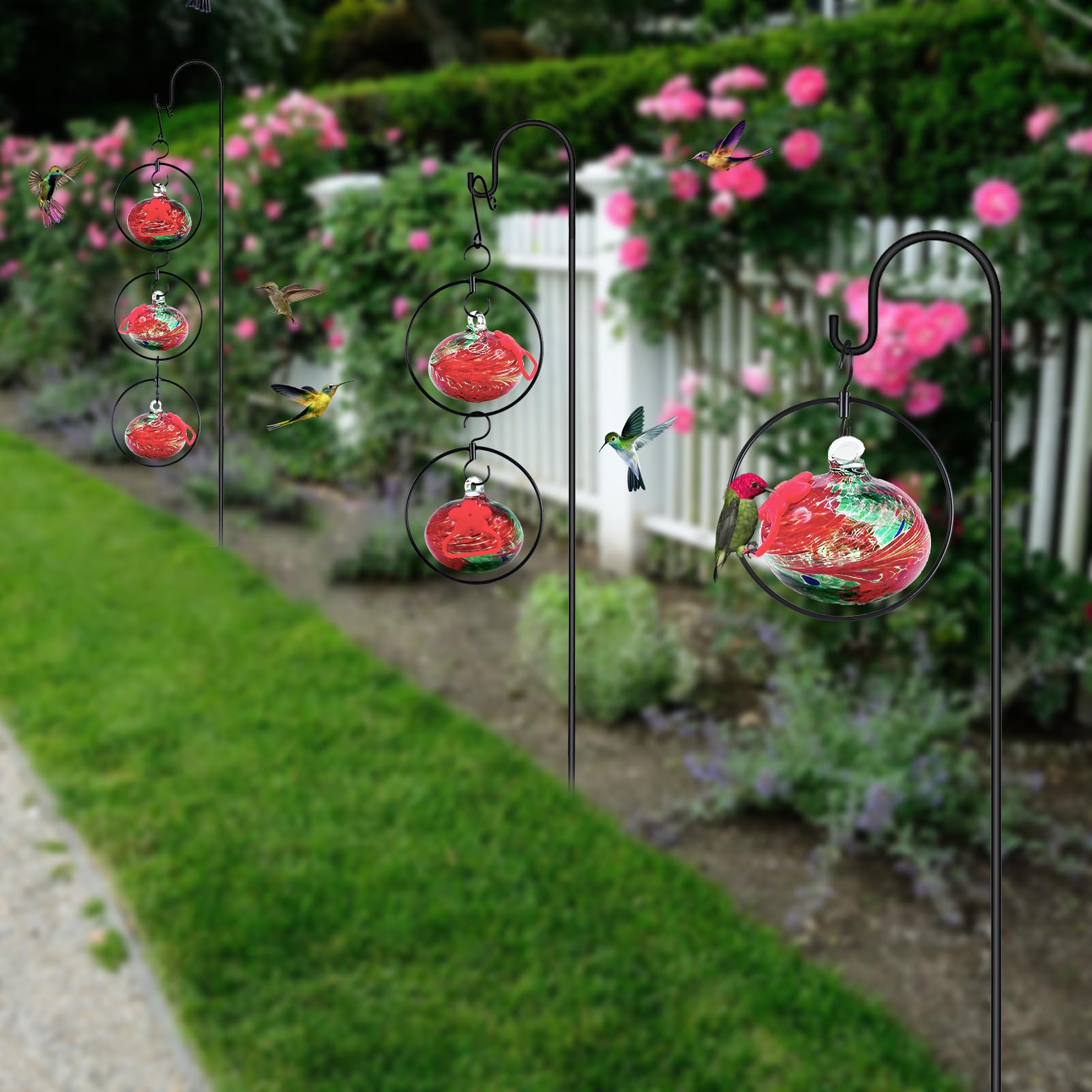 HEADAK LIFE silicone flower perch detail showing soft perch protecting hummingbird tongue
