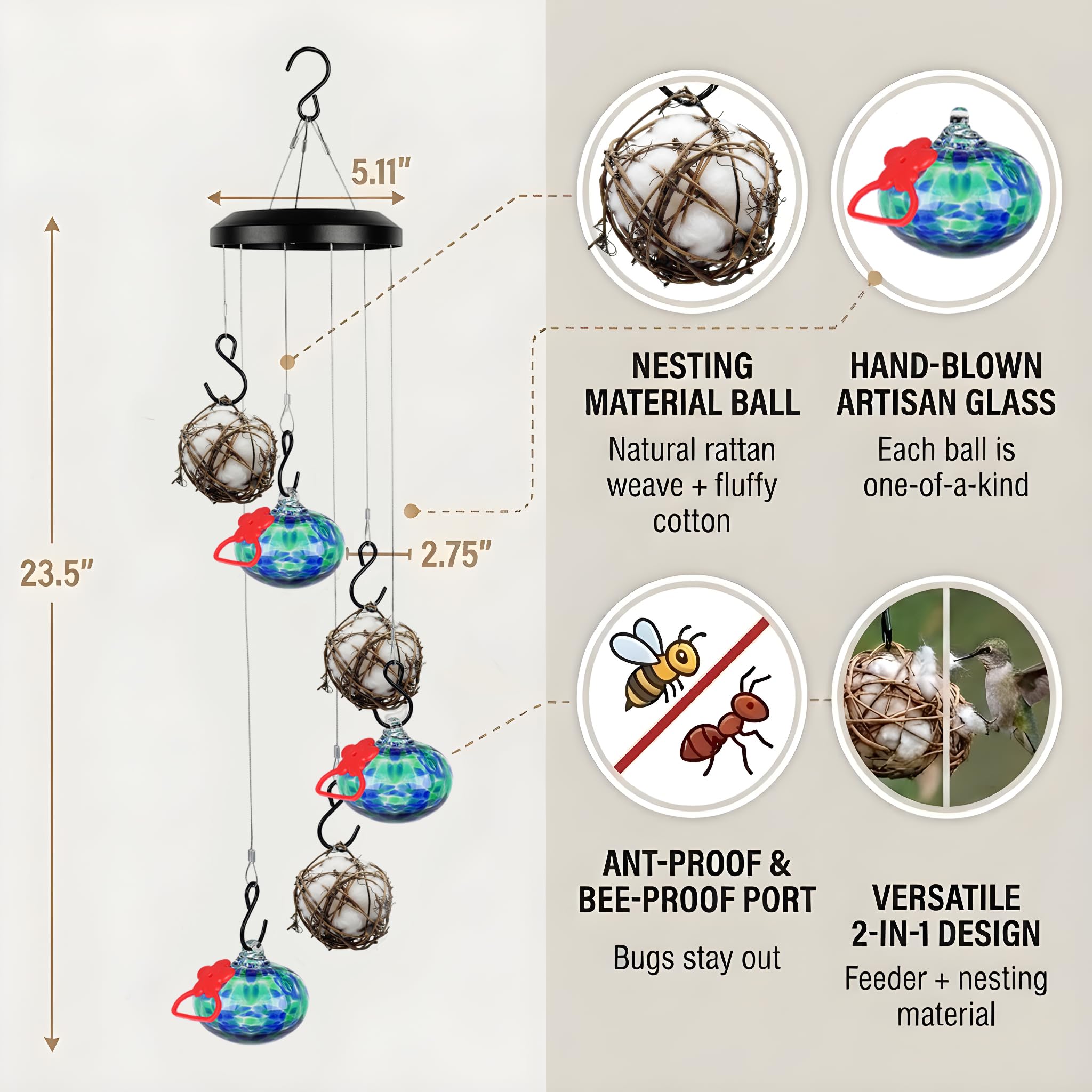 HEADAK LIFE red silicone flower feeding port detail offering a soft, bird-friendly feeding spot