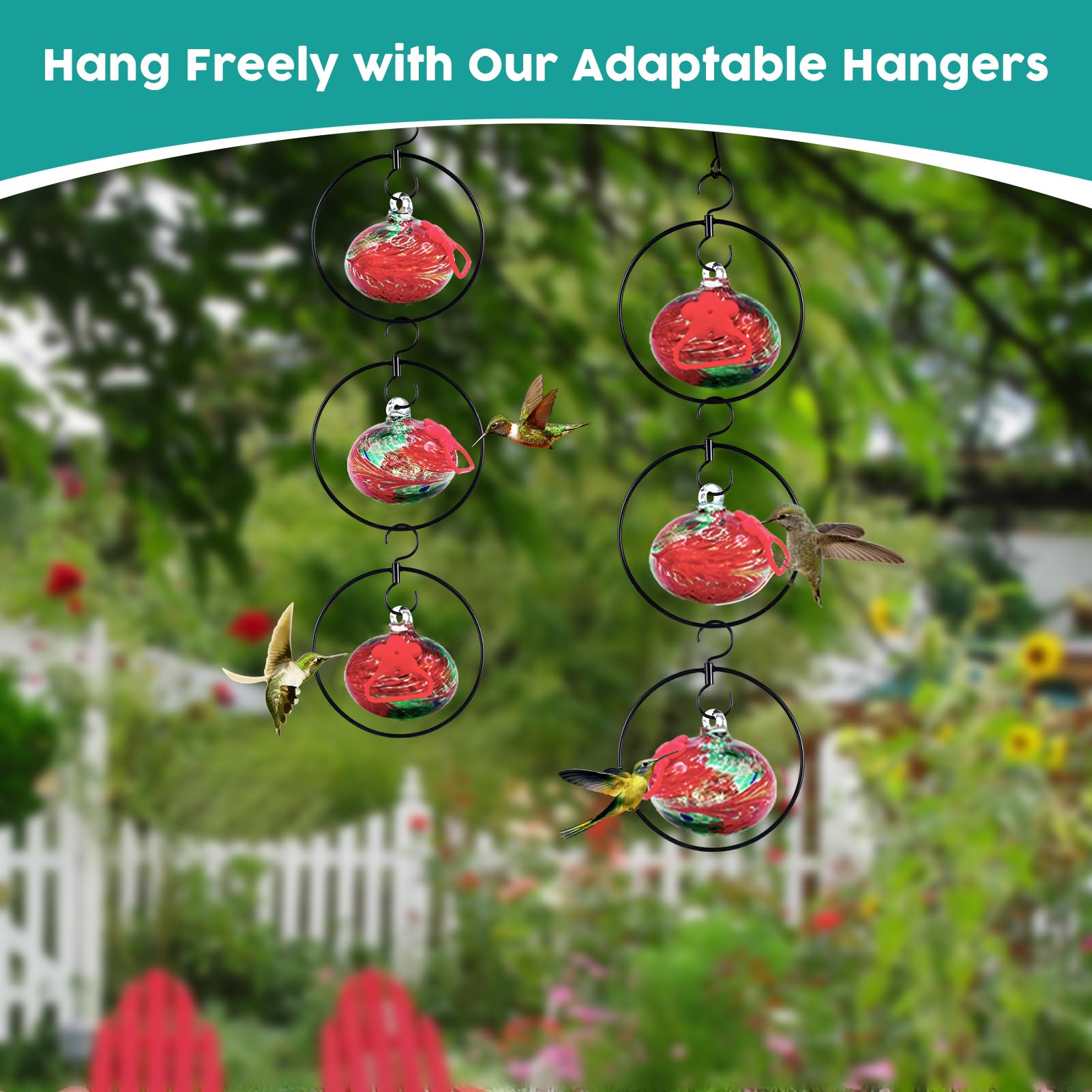 HEADAK LIFE feeder held in hand for scale showing compact modular design benefit