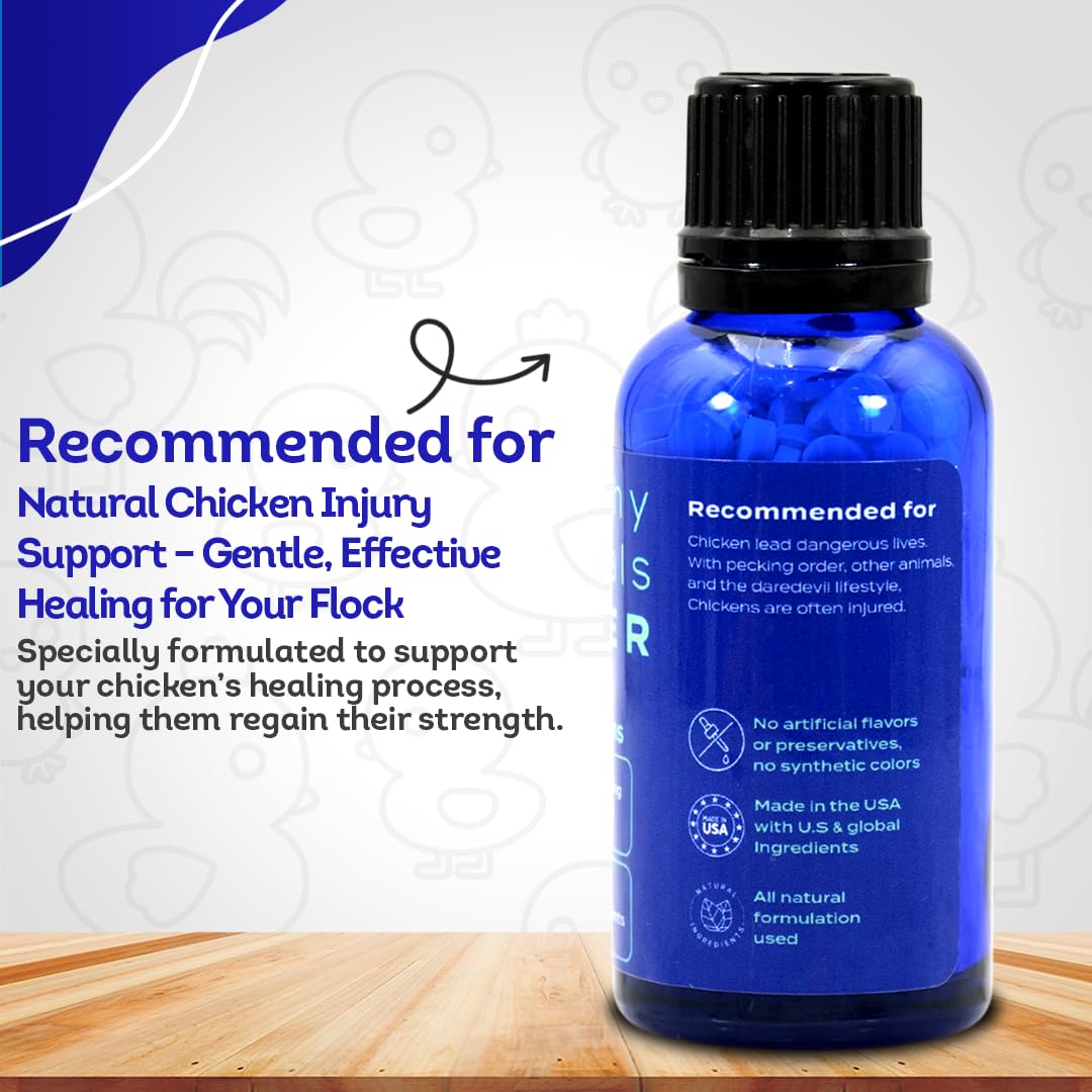 HealthyAnimals4Ever label close-up listing natural ingredients and quality