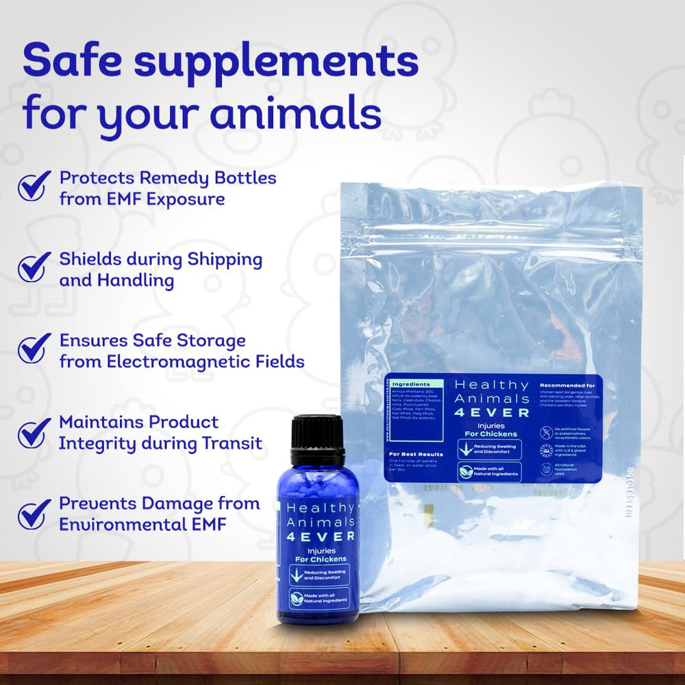 HealthyAnimals4Ever packaging with made in USA seal ensuring trusted quality