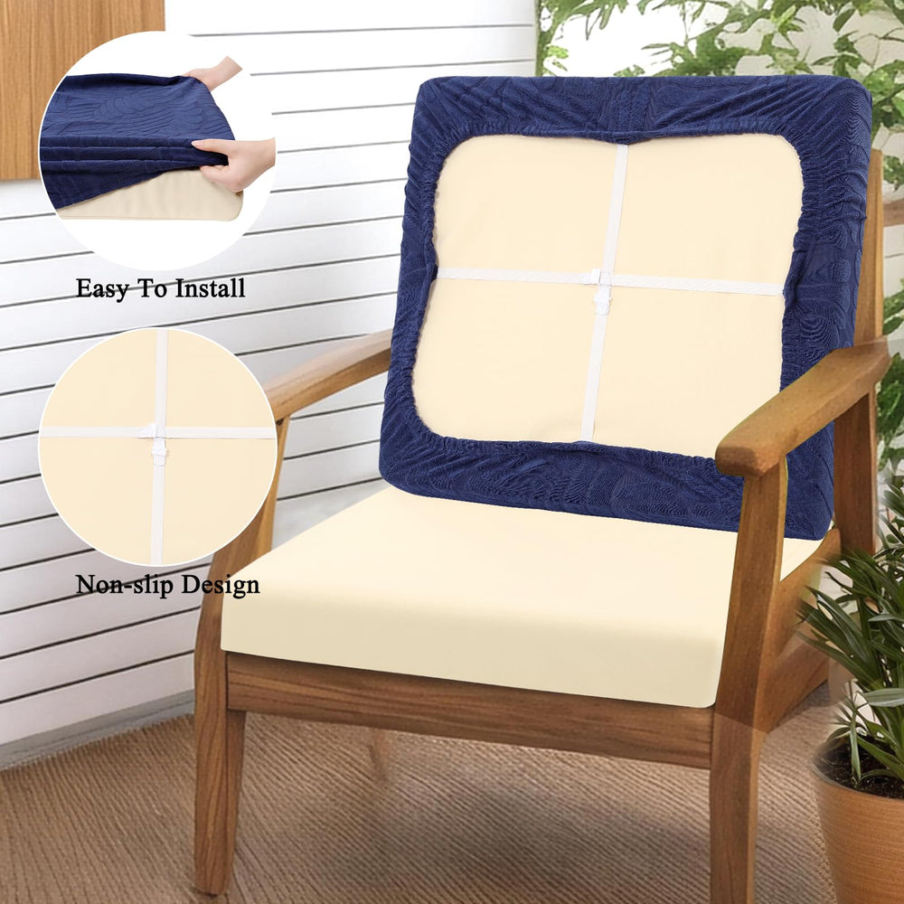 HEBE RUGS cover in washing machine showing easy machine-wash care