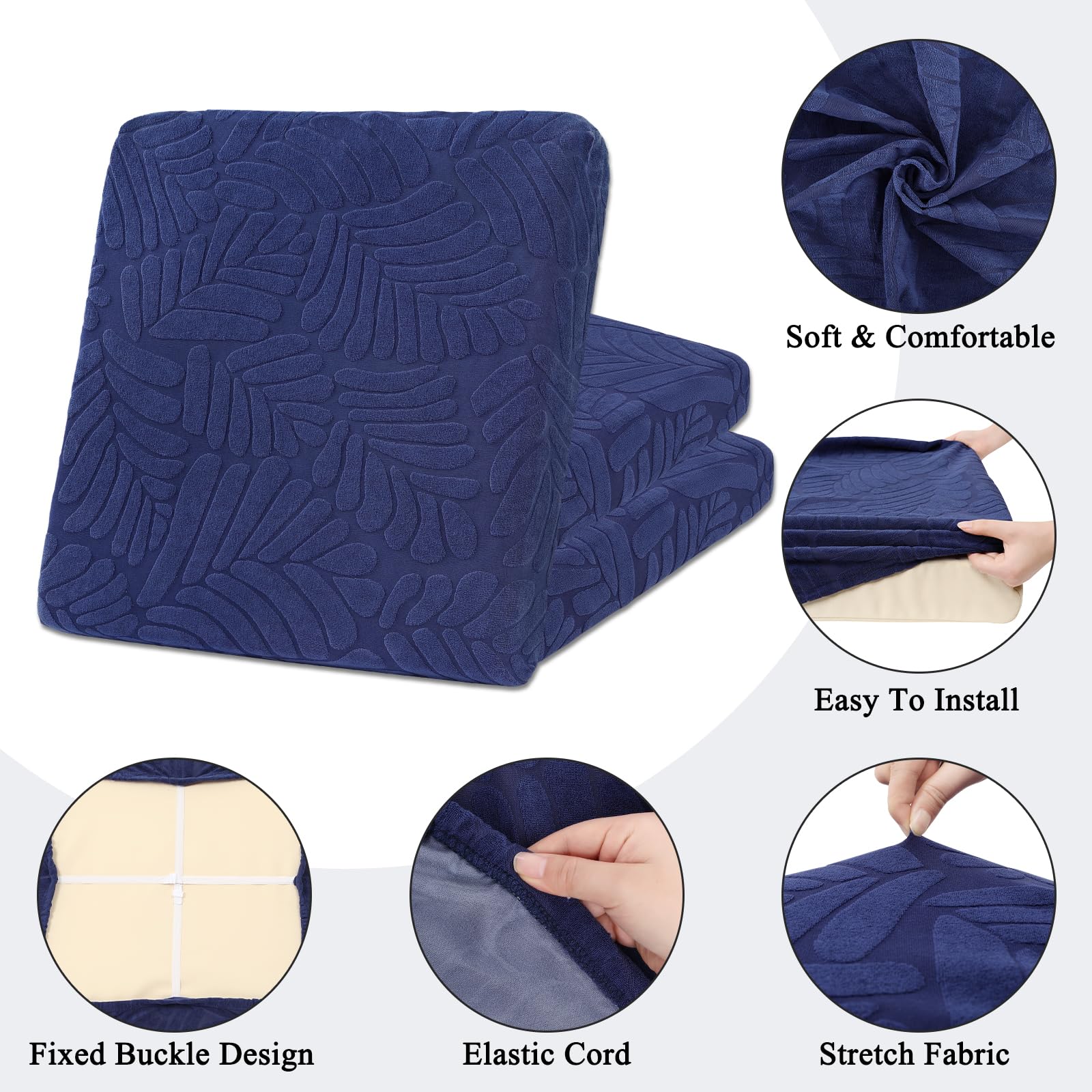 HEBE RUGS side profile showing cover fit and cushion height protection