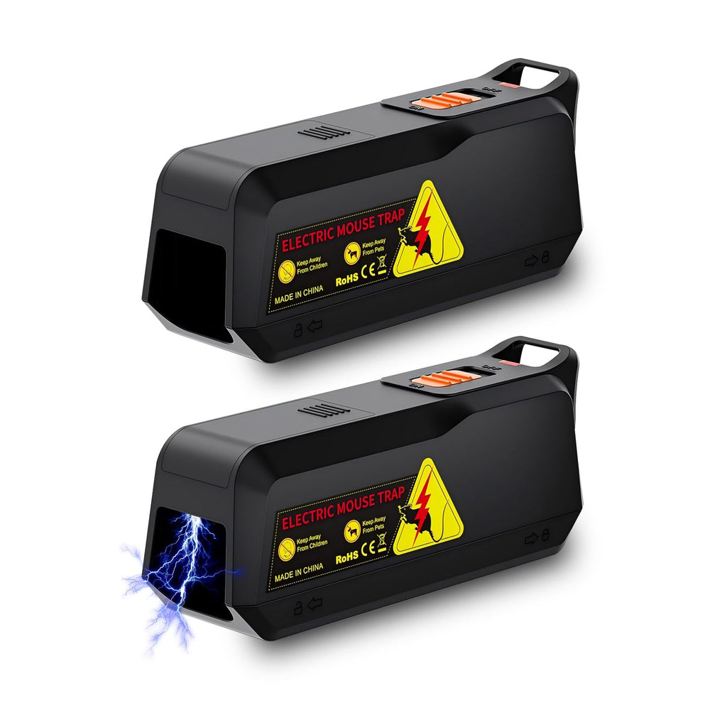 HECO ARMOR front view of two-pack trap showing compact design and packaging benefit
