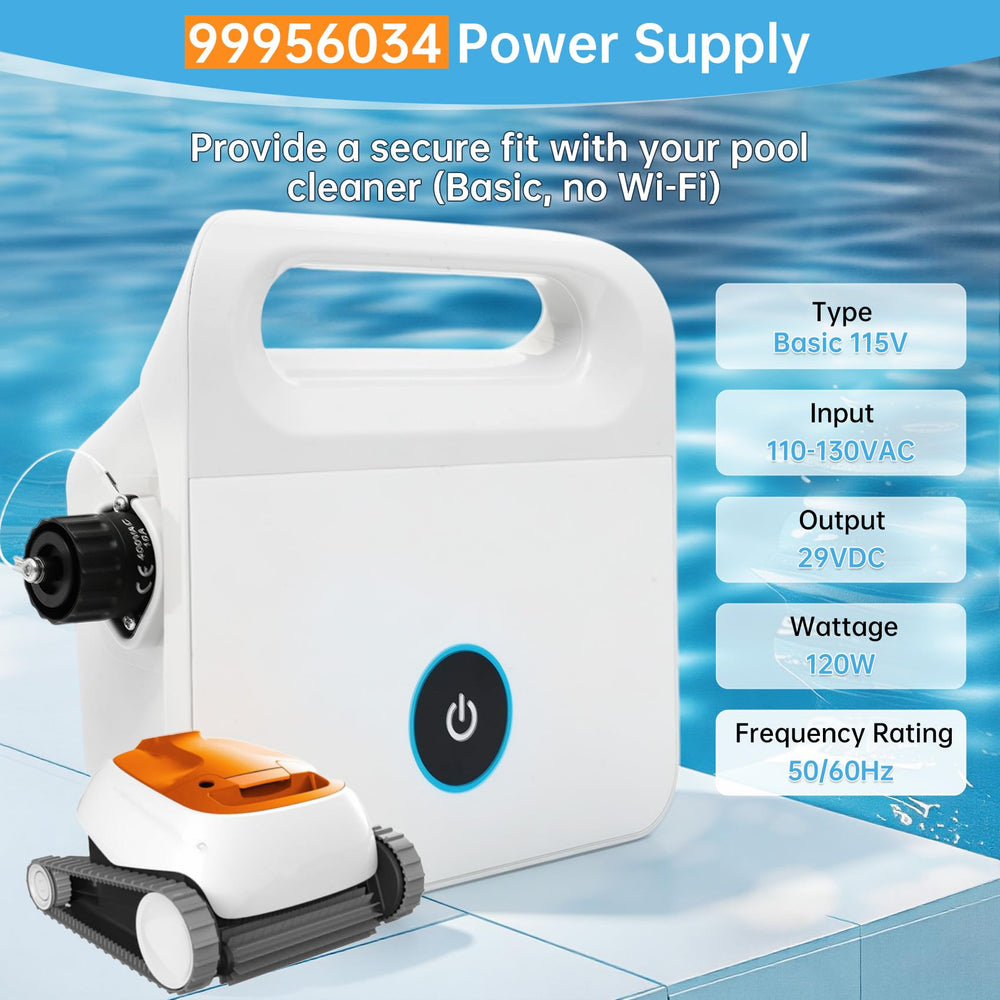 heculy power supply connected to a Dolphin robot demonstrating restored operation