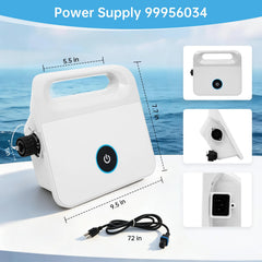 heculy black 5898412LF power cord and plug for secure connection and safety