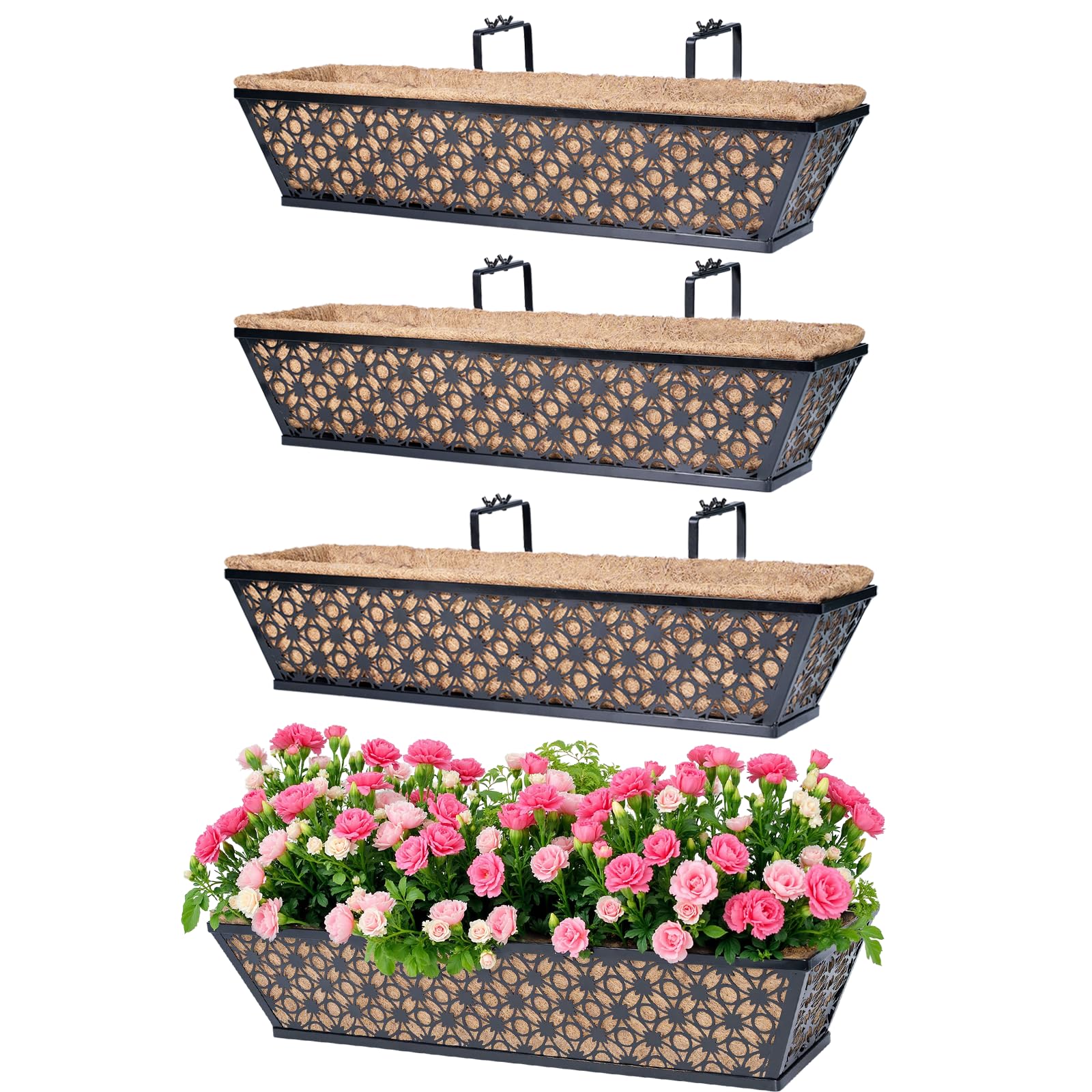 hehimhis front view of planter displays clean modern design and durability