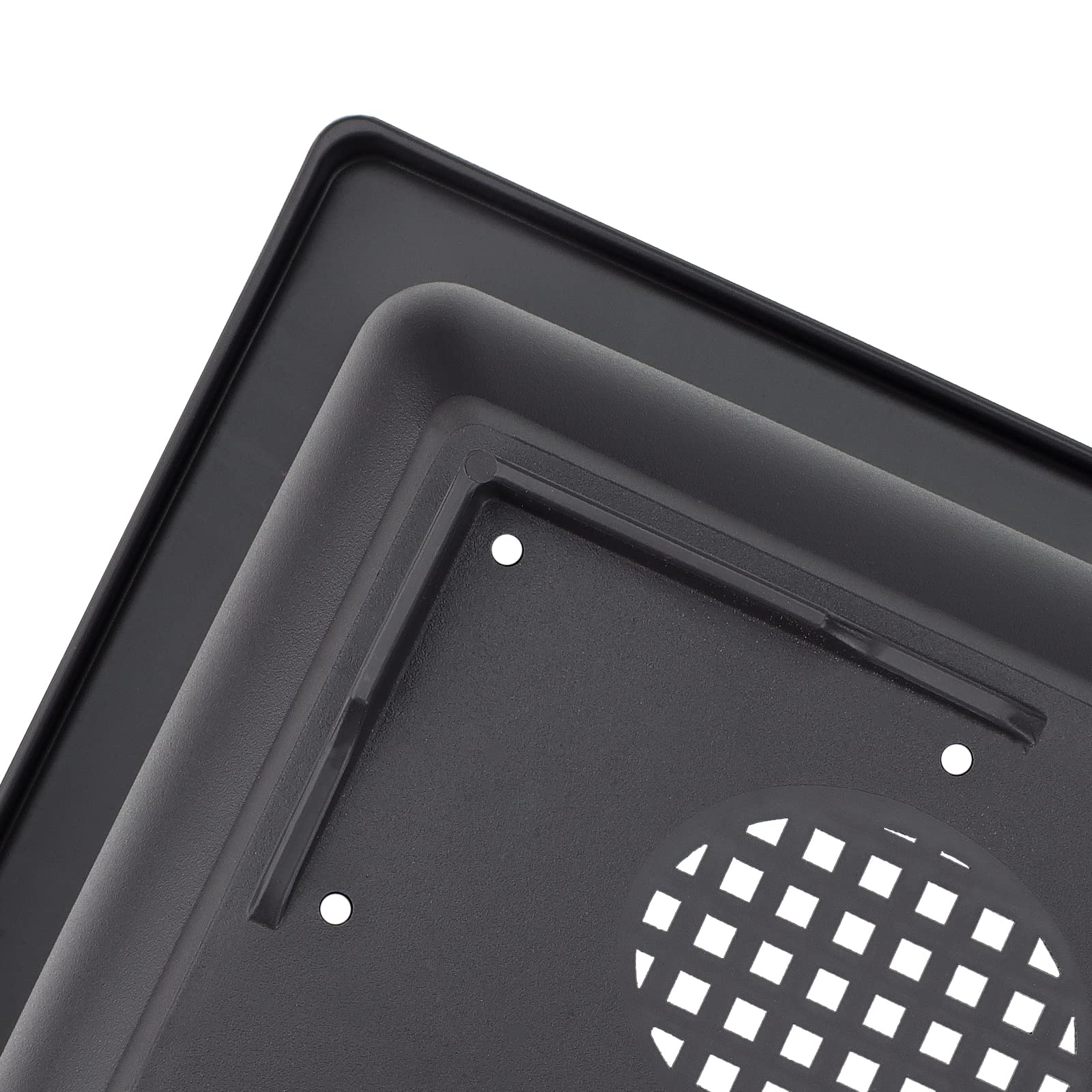HEIHAK side profile showing pot depth and sturdy plastic construction