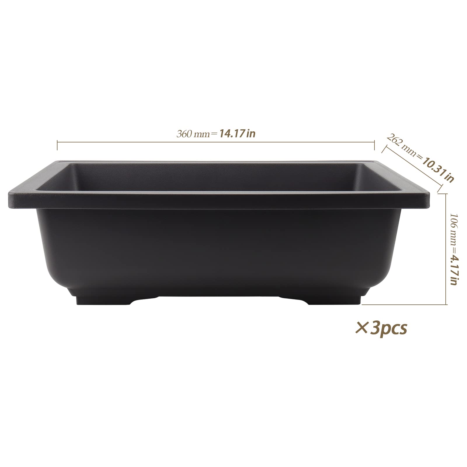 HEIHAK top view highlighting built-in mesh drainage for clean runoff