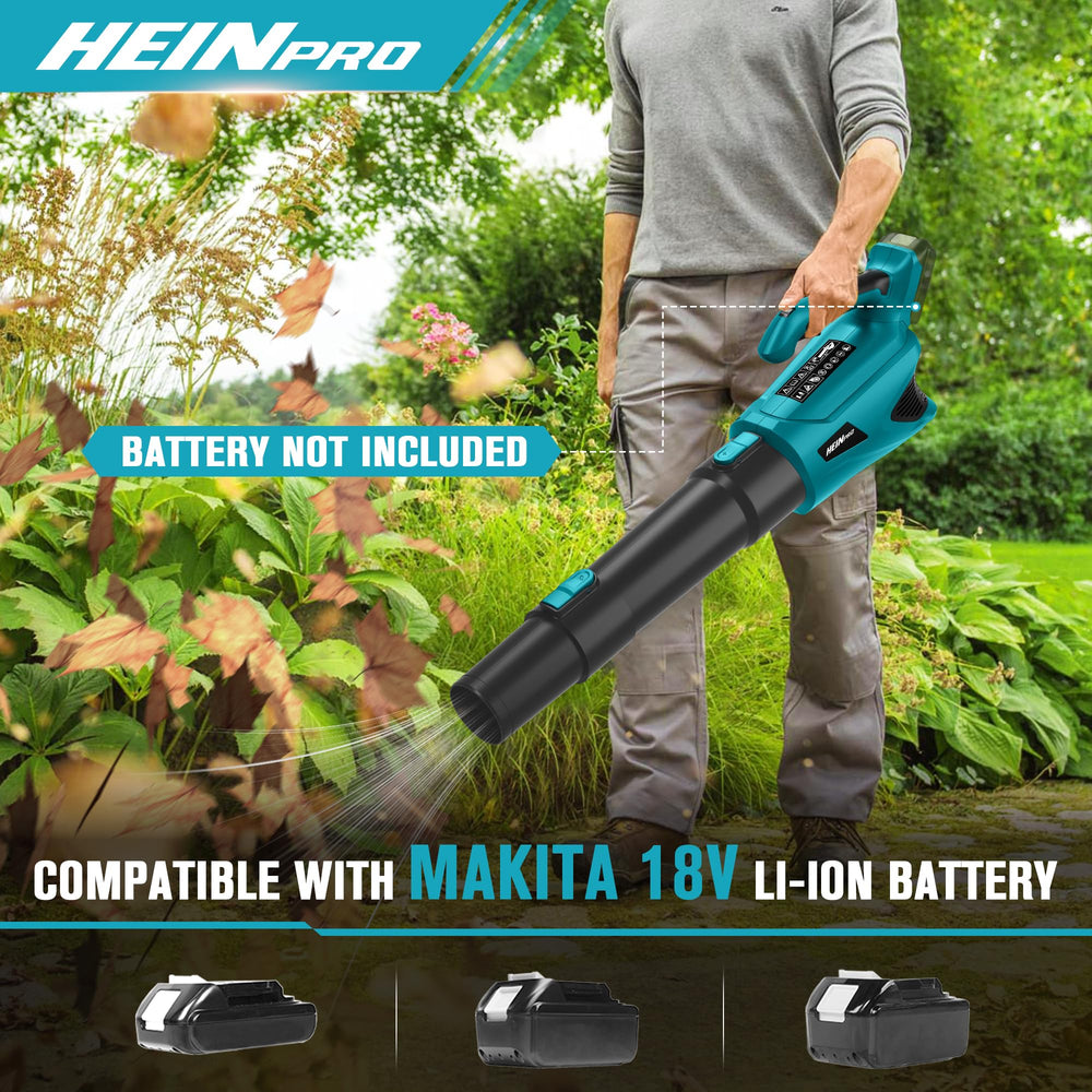 HEINPRO rubber-wrapped handle and 5-speed controls for comfortable grip