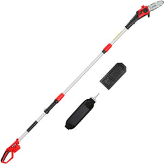 HEINPRO pole saw front view showing controls and compact design for easy handling