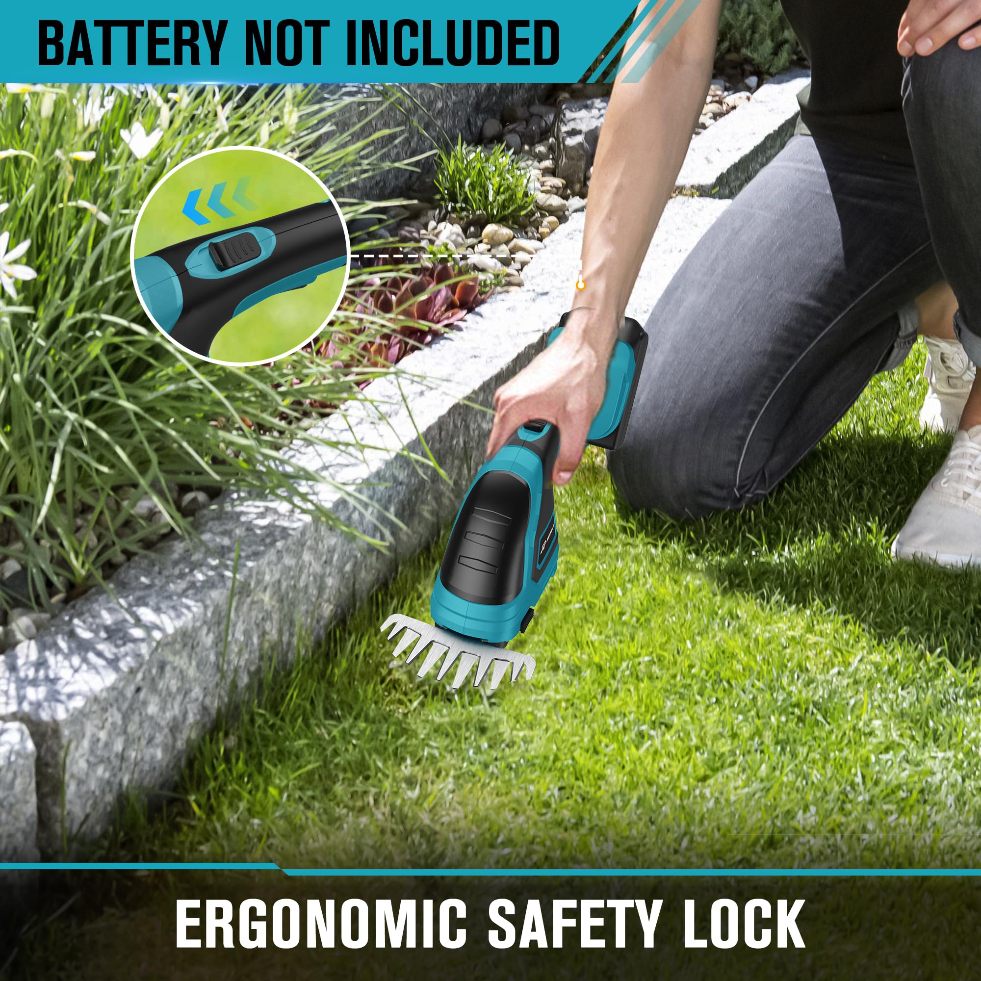 HEINPRO blade guard and safety lock detail for safer operation