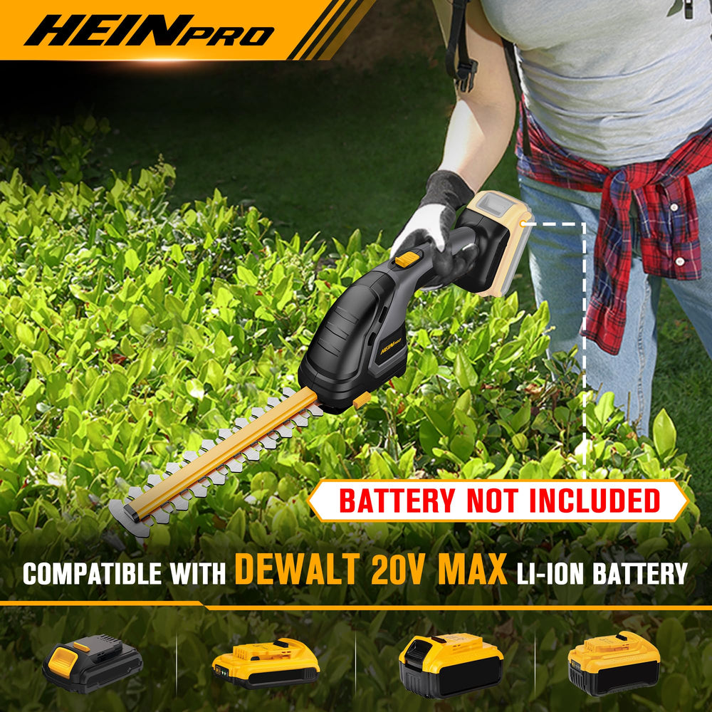 HEINPRO short blade grass shear close-up for precise lawn edging benefit