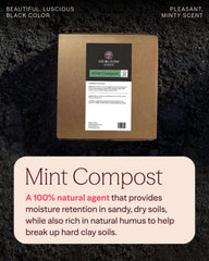 Heirloom Roses close-up of compost granules showing rich organic texture