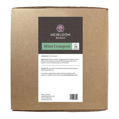 Heirloom Roses box front view showing product name and usage benefits