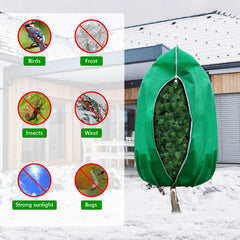 HEKIWAY cover protecting a small tree from frost benefit
