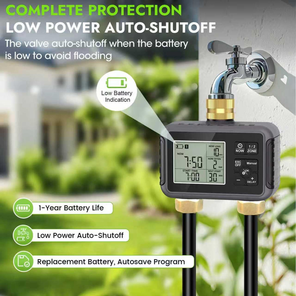 HEKIWAY smart timer display and controls for automatic schedules