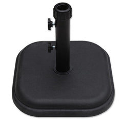 Helios&Hestia front view of umbrella base shows stable design and aesthetic