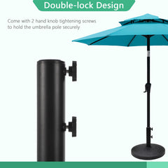 Helios&Hestia top view showing adjustable pole opening and collar