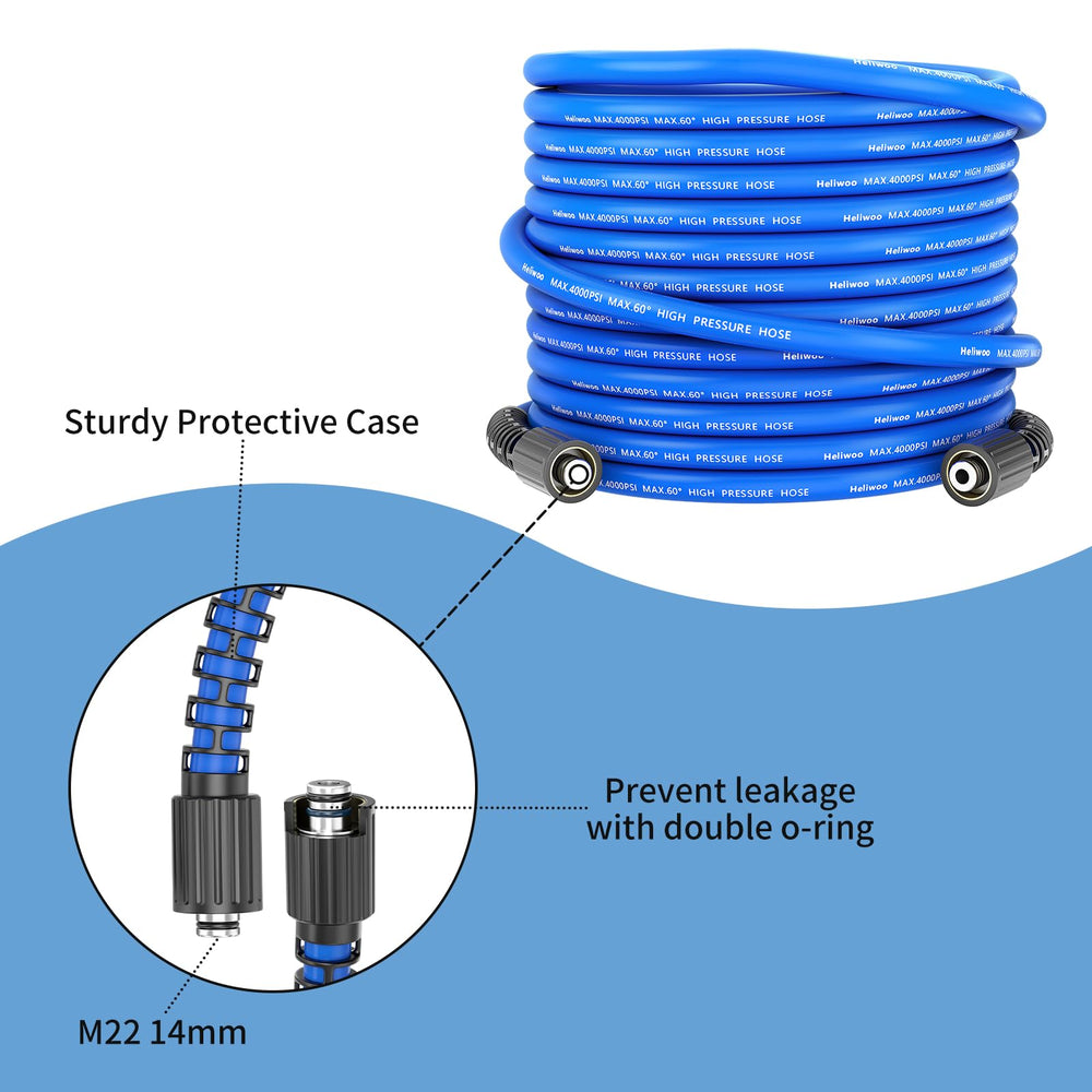 Heliwoo hose polyurethane sheath texture protecting surfaces