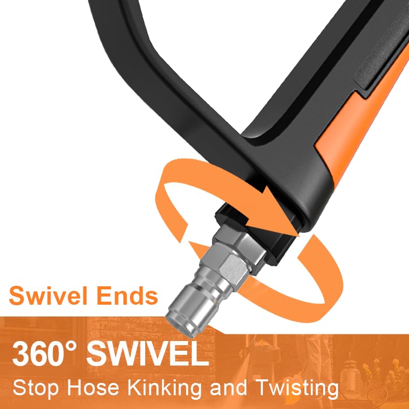 Heliwoo nozzle set arranged to show five tips and quick-change benefit for versatile spray patterns