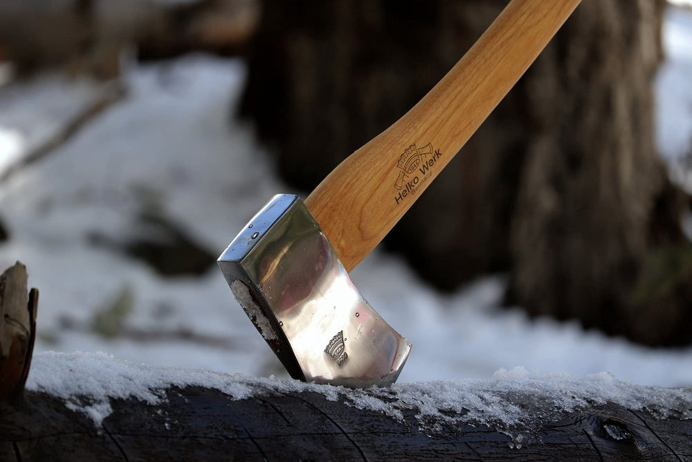 1844 Helko Werk Forester polished head detail reducing cutting friction