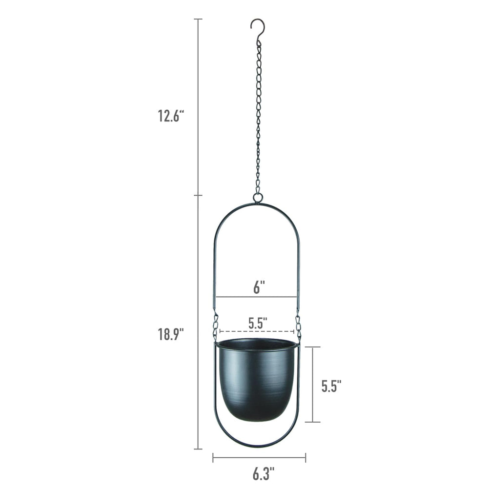 HemePaha 6-inch pot shown with ruler for size and root space benefit
