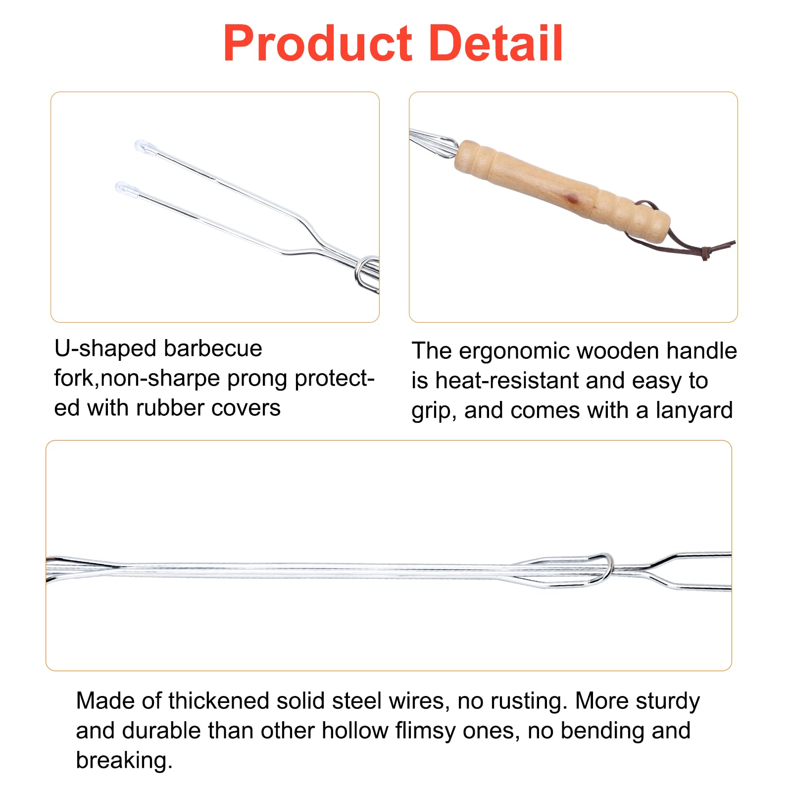HENGI fork tips with rubber covers protecting children from sharp points