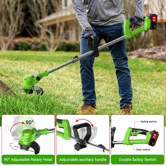 Hengriacly packed accessories layout with spare blades and charger