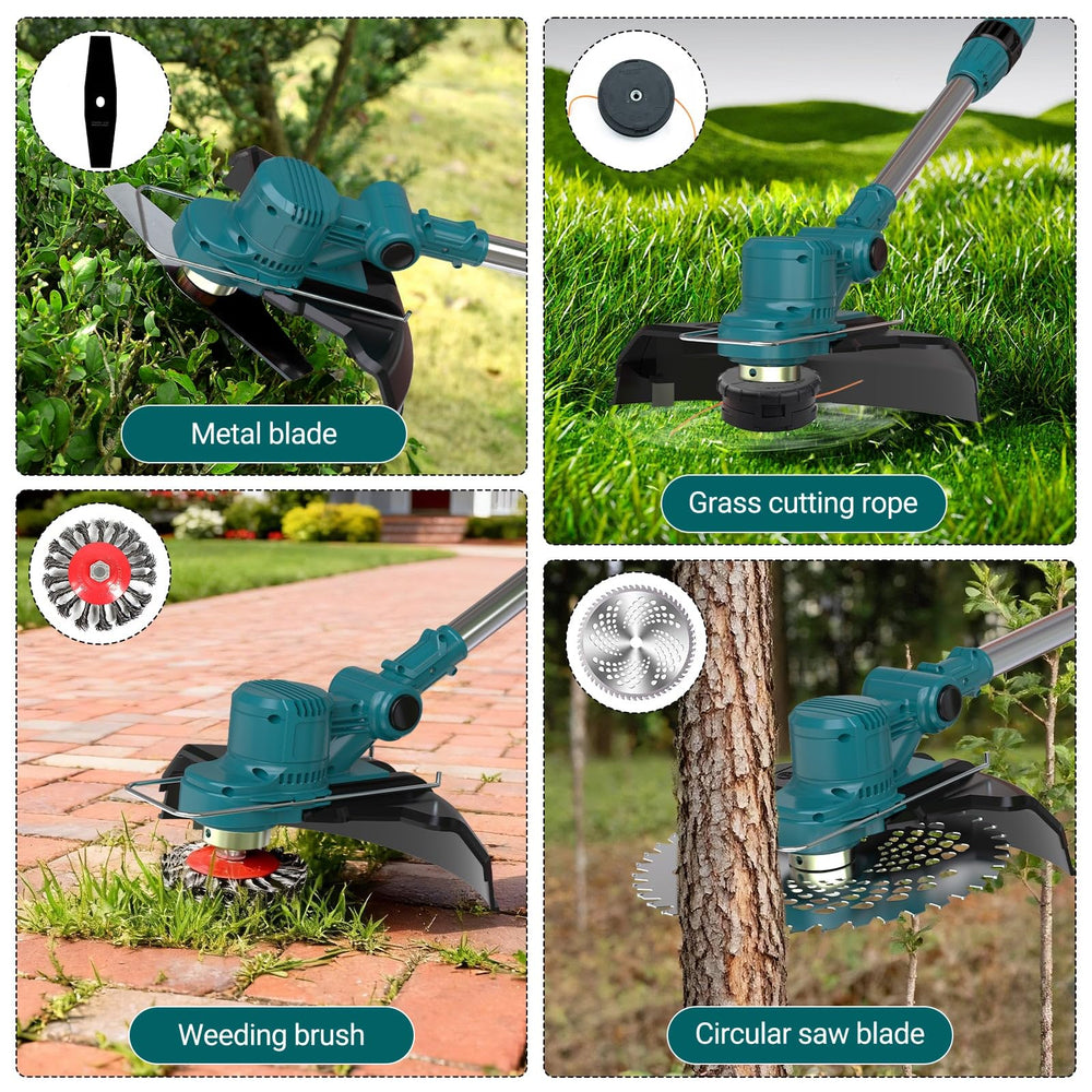Hengriacly next to rake for scale showing compact lightweight portability