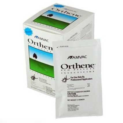 hephboard Orthene pellets front packaging showing product and acephate benefit for resistant pests